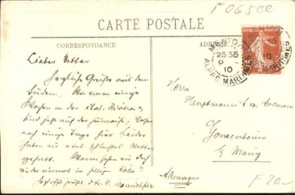 Menton Alpes Maritimes Menton Port Ville – Bild 2