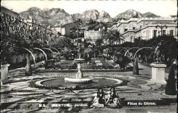 Menton Alpes Maritimes Menton Jardins Fetes Citron