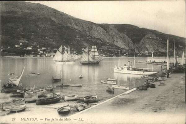 Menton Alpes Maritimes Menton Mole