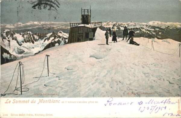 Montblanc Sommet Observatoire