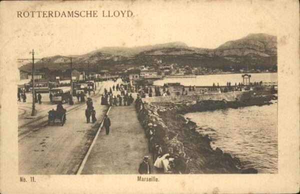 Marseille Bouches-du-Rhone Marseille Strassenbahn Rotterdamsche Ll