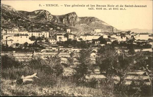 Vence Baous Noir Saint-Jeannet