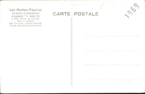 Cannes Alpes-Maritimes Cannes Roches Fleuries – Bild 2