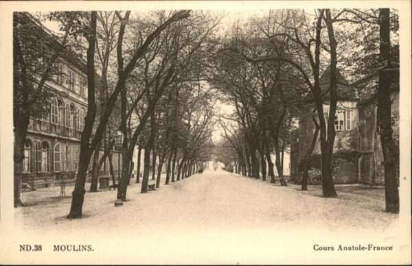 Moulins Cours Anatole-France
