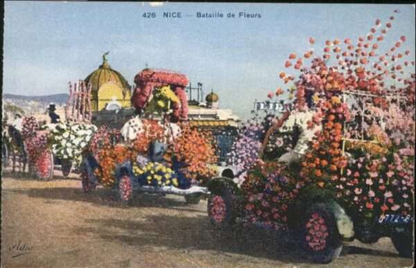 Nice Alpes Maritimes Nice Bataille Fleurs