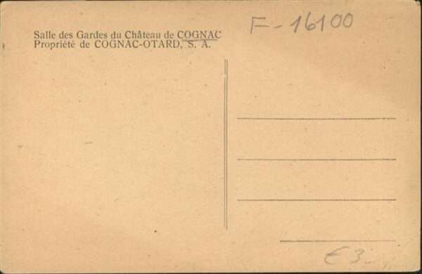 Cognac Charente Cognac Salle Gardes Chateau – Bild 2