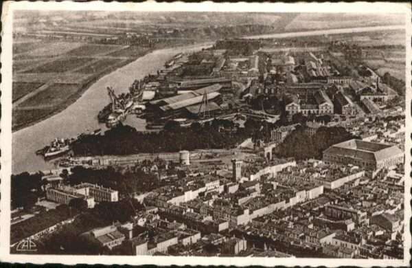 Rochefort sur Mer Fliegeraufnahme