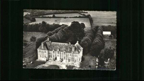 Le Pin Calvados Fliegeraufnahme Chateau