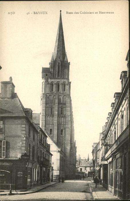 Bayeux Rue Cuisiniers Rue Bienvenue