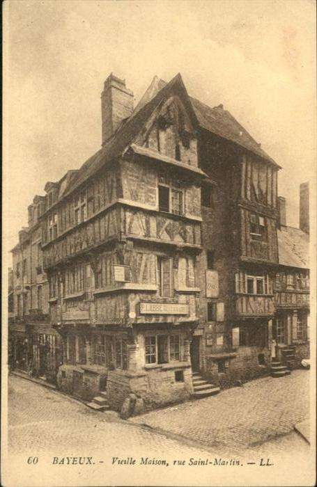 Bayeux Vieille Maison Rue Saint-Martin