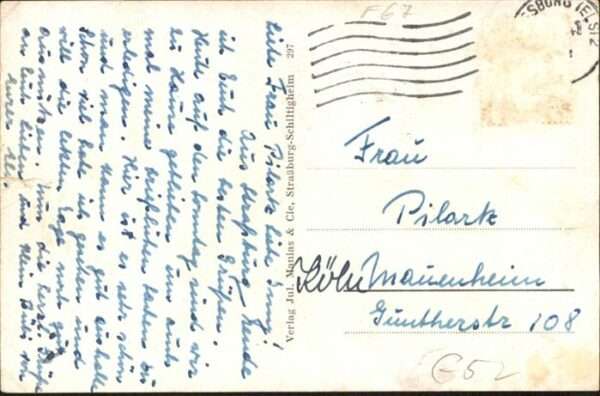Strasbourg Alsace Strassburg_Elsass Strasse des 19. Juni – Bild 2