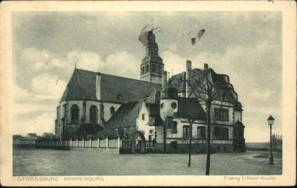 Kronenburg Elsass Strassburg Erlöser Kirche