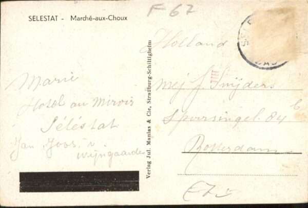 Selestat Bas Rhin Elsass Marche-aux-Choux – Bild 2