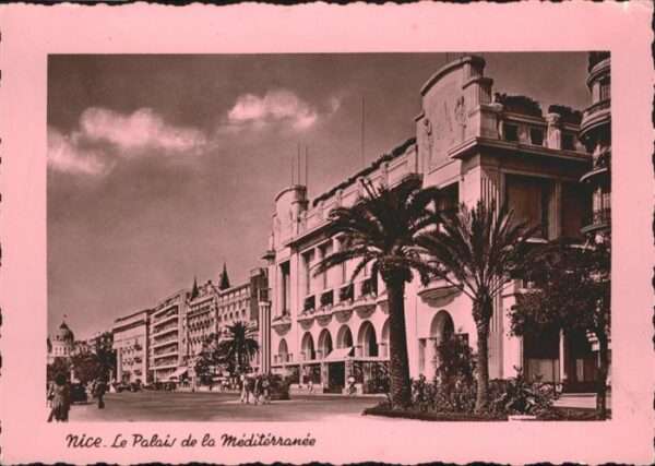 Nice Alpes Maritimes Nice Palais Mediterranee