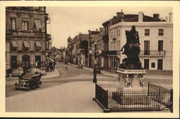 Cognac Charente Place Francois Avenue Victor-Hugo