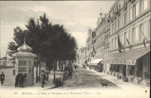 Royan 17 Royan Hotel Bordeaux Boulevard Thiers K