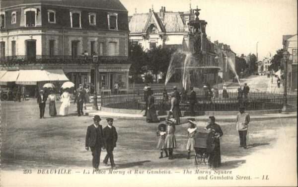 Deauville-sur-Mer Deauville Place Morny Rue Gambetta
