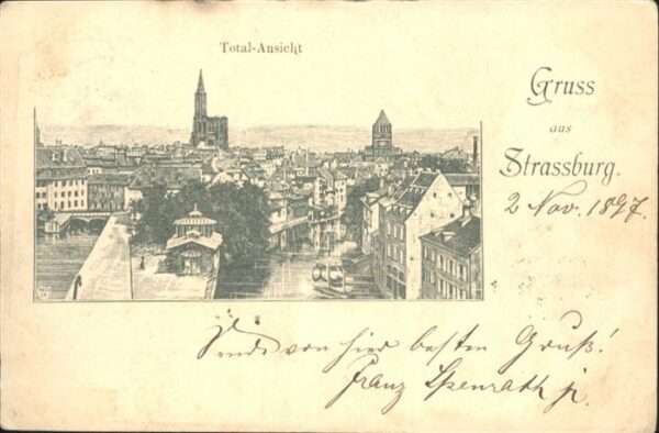 Strasbourg Alsace Strassburg_Elsass