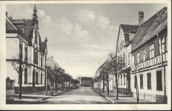 Bischweiler Elsass Postamt