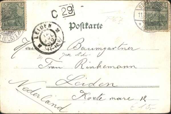 Strasbourg Alsace Strassburg_Elsass Zixplatz Zionskirche – Bild 2