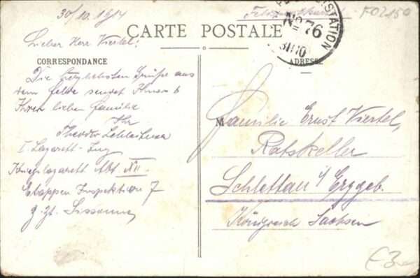 Sissonne Aisne Camp Decoration Tentes – Bild 2