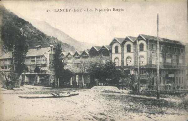 Villard-Bonnot Lancey Isere Papeteries Berges