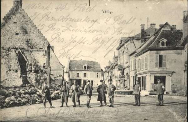 Vailly-sur-Aisne Vailly Soldaten Zerstörung