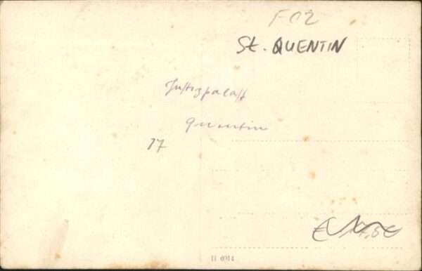 St Quentin Aisne St_Quentin [handschriftlich] Justizpala – Bild 2