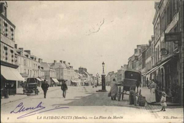 La Haye-du-Puits Manche Place Marche