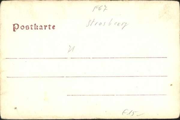 Strasbourg Alsace Strassburg_Elsass Vereinshaus Männer Ge – Bild 2