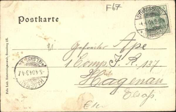 Strasbourg Alsace Strassburg_Elsass Kleberplatz Wachtpara – Bild 2