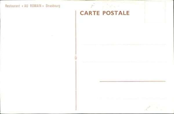Strasbourg Alsace Strasbourg Restaurant au Romain Römer – Bild 2