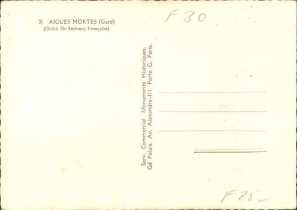 Aigues-Mortes Gard Fliegeraufnahme – Bild 2