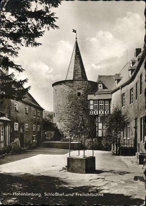 Freilichtbuehne Thingstaette Hohenlimburg Schlosshof Freilichtbühne