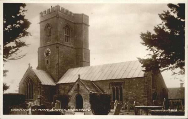 Dorset [Handschriftlich] Church St Mary Burton