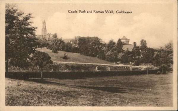 Colchester Castle Park Roman Wall