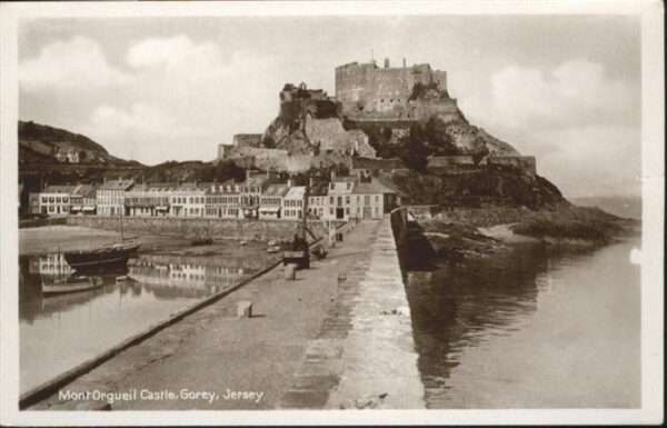 Jersey Kanalinsel Jersey Mont Orgueil Castle