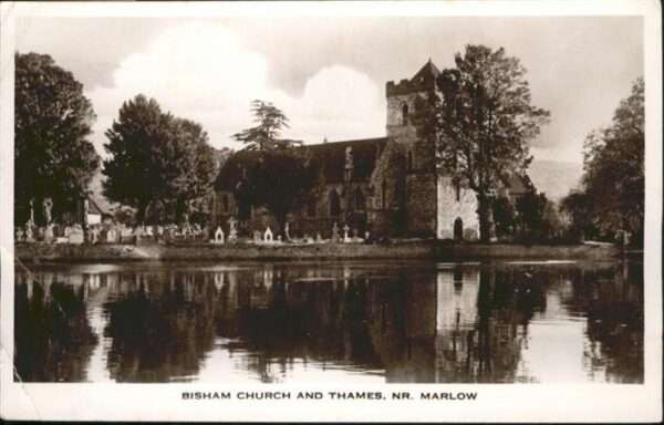 Marlow Wycombe Marlow Bisham Church and Thames