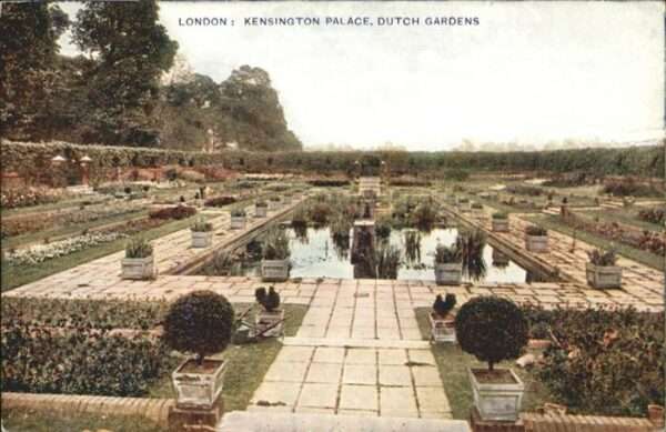 London Kensington Palace Dutch Gardens