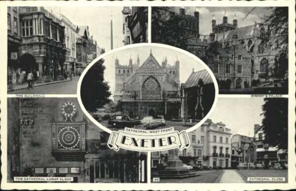 Exeter Guildhall Bishops Palace Cathedrale Clo