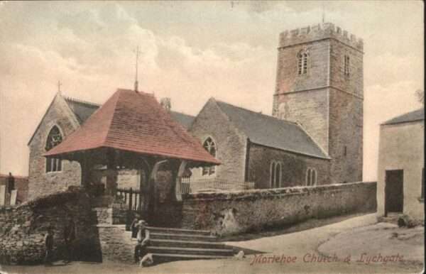 Mortehoe UK Lychgate  Church