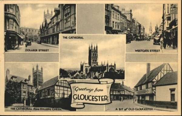Gloucester College Street Cathedrale Westgate Stre