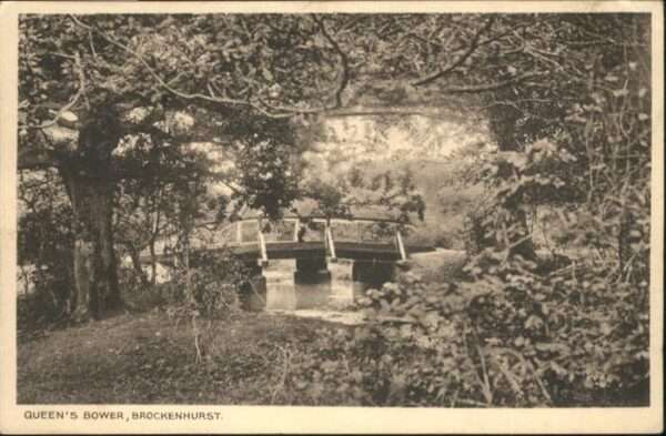 Brockenhurst Queens Bower Brücke
