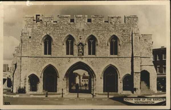 Southampton South View of the Bargate
