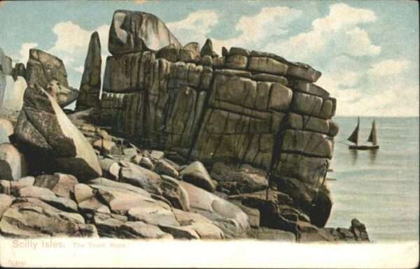 Scilly Isles The Tooth Rock Schiff