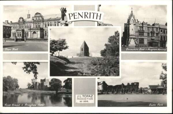 Penrith Carleton Penrith Town Hall River Eamont Castle P