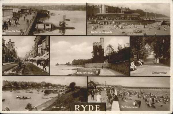 Ryde Pier Union Street Canoe Lake Appley Wat