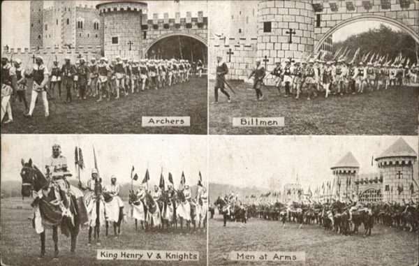 Billmen Archers King Henry