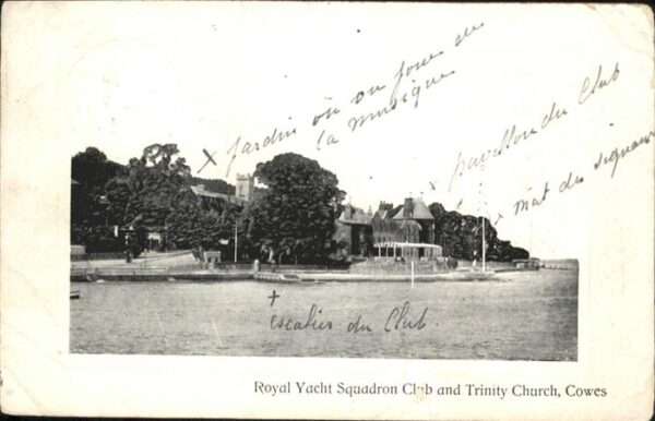 Cowes Trinity Church Royal Yacht Squadron Clu