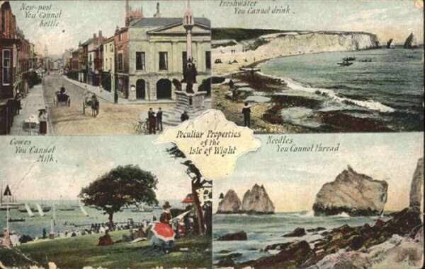 Cowes Isle og Wight Neddles Freshwater New pe